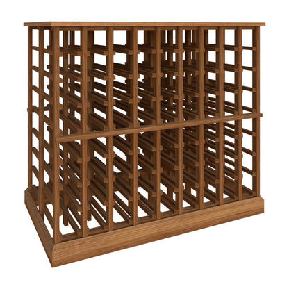 MyWineNest Double Deep Island Wine Rack