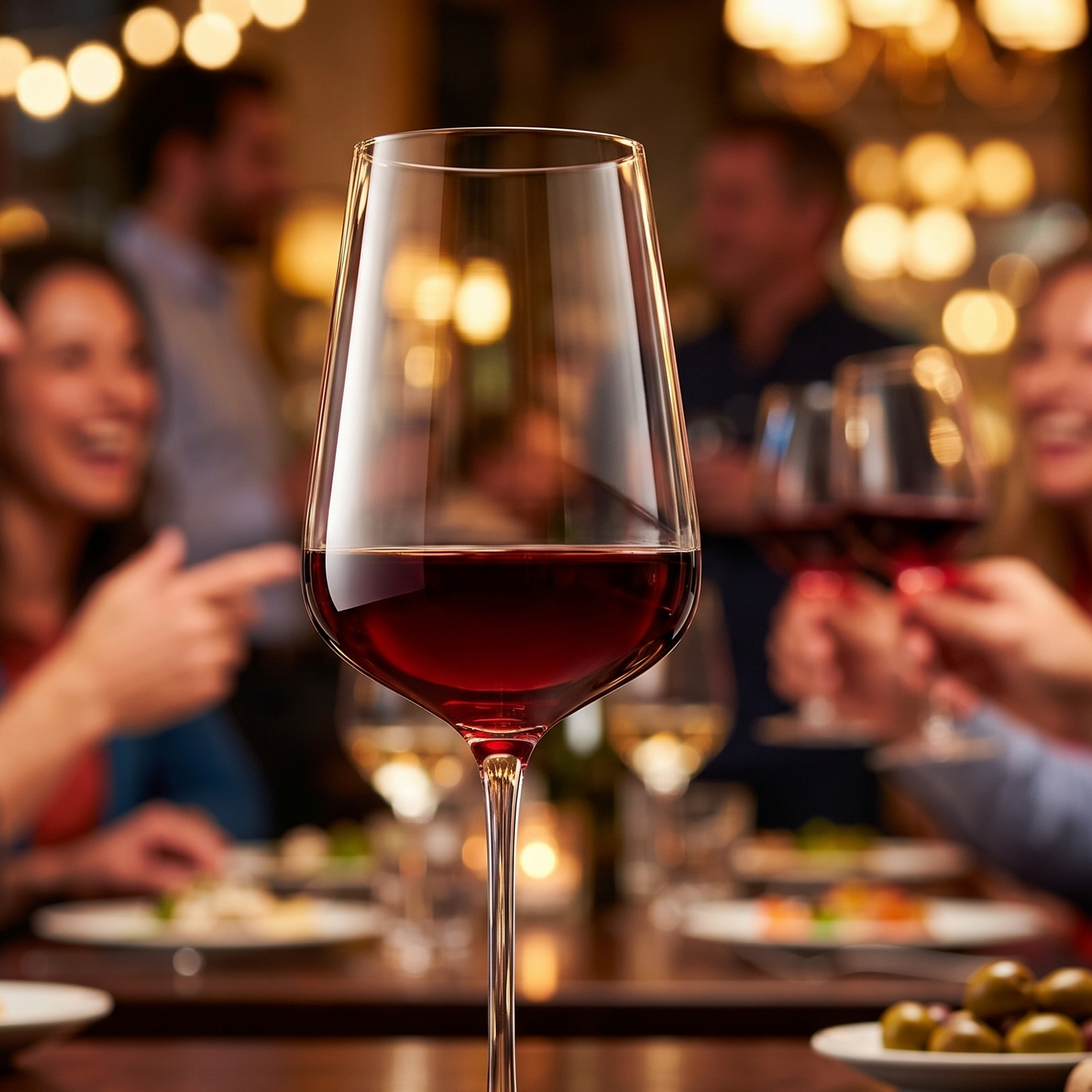 MyWineNest Signature Crystal Wine Glass