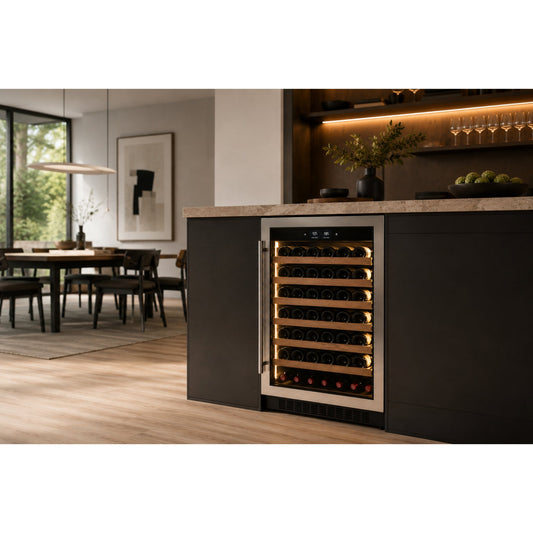 MyWineNest W40 Dual Zone Wine Cellar | 42-Bottle Built-In Storage