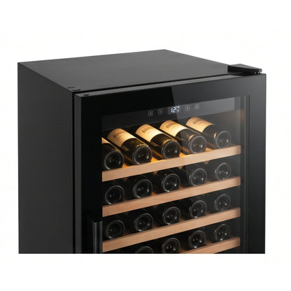 MyWineNest W100 Single Zone Wine Cooler | 164-Bottle Luxury Cabinet